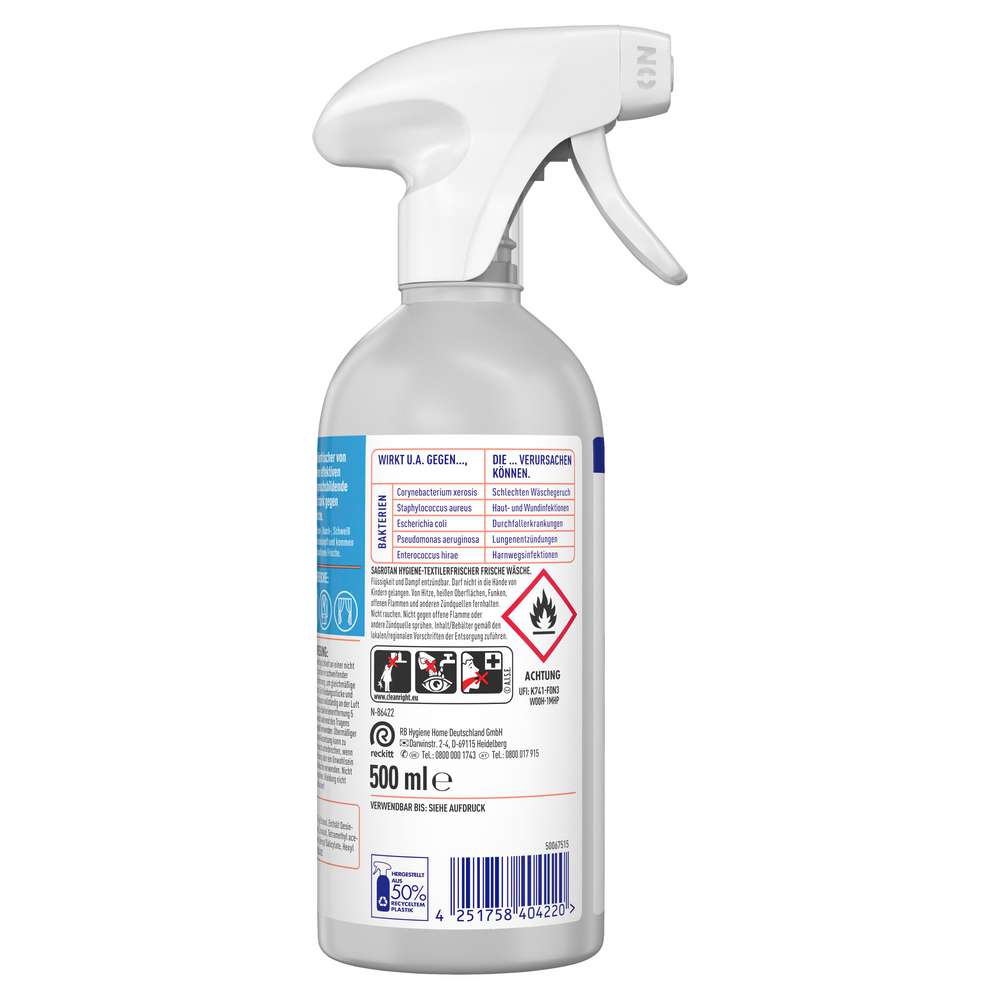Produktabbildung Sagrotan Hygiene Textilerfrischer