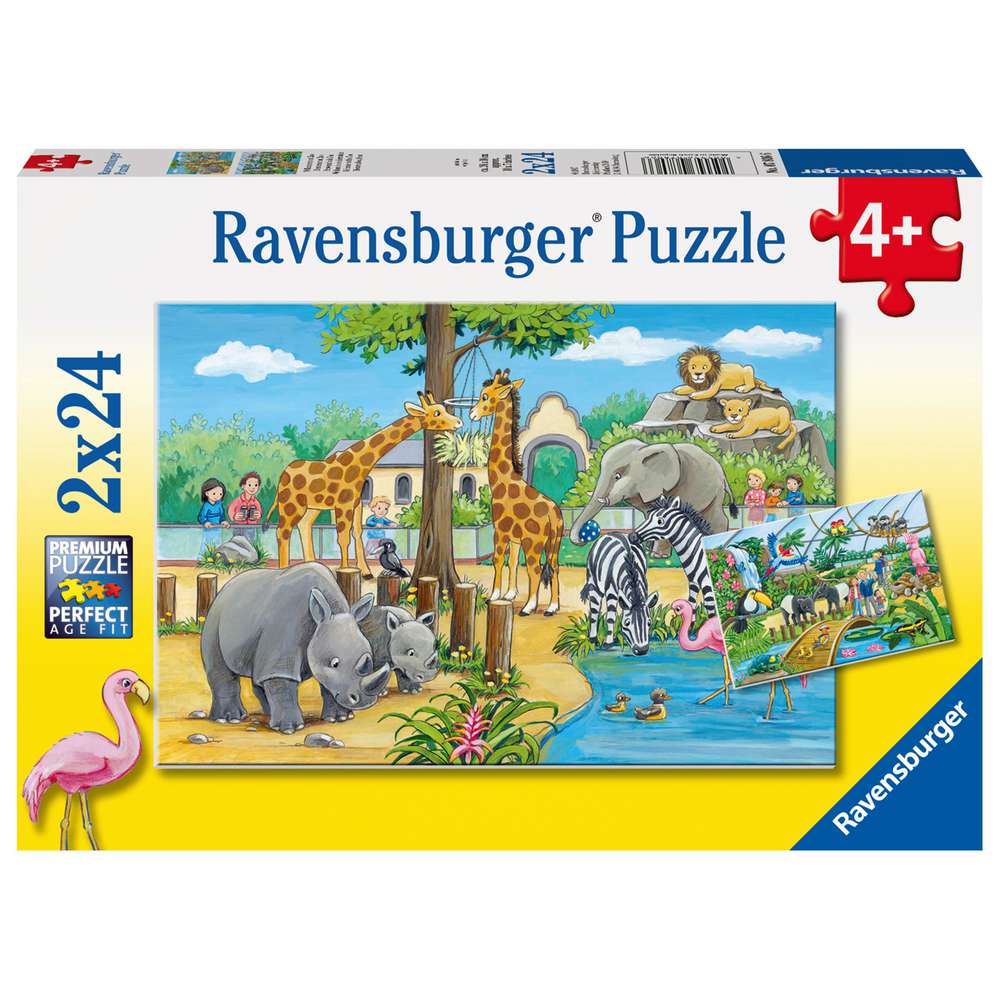 Produktabbildung Ravensburger Puzzle Willkommen im Zoo