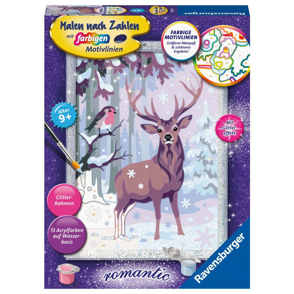 Produktabbildung Ravensburger Malen nach Zahlen Stolzer Hirsch