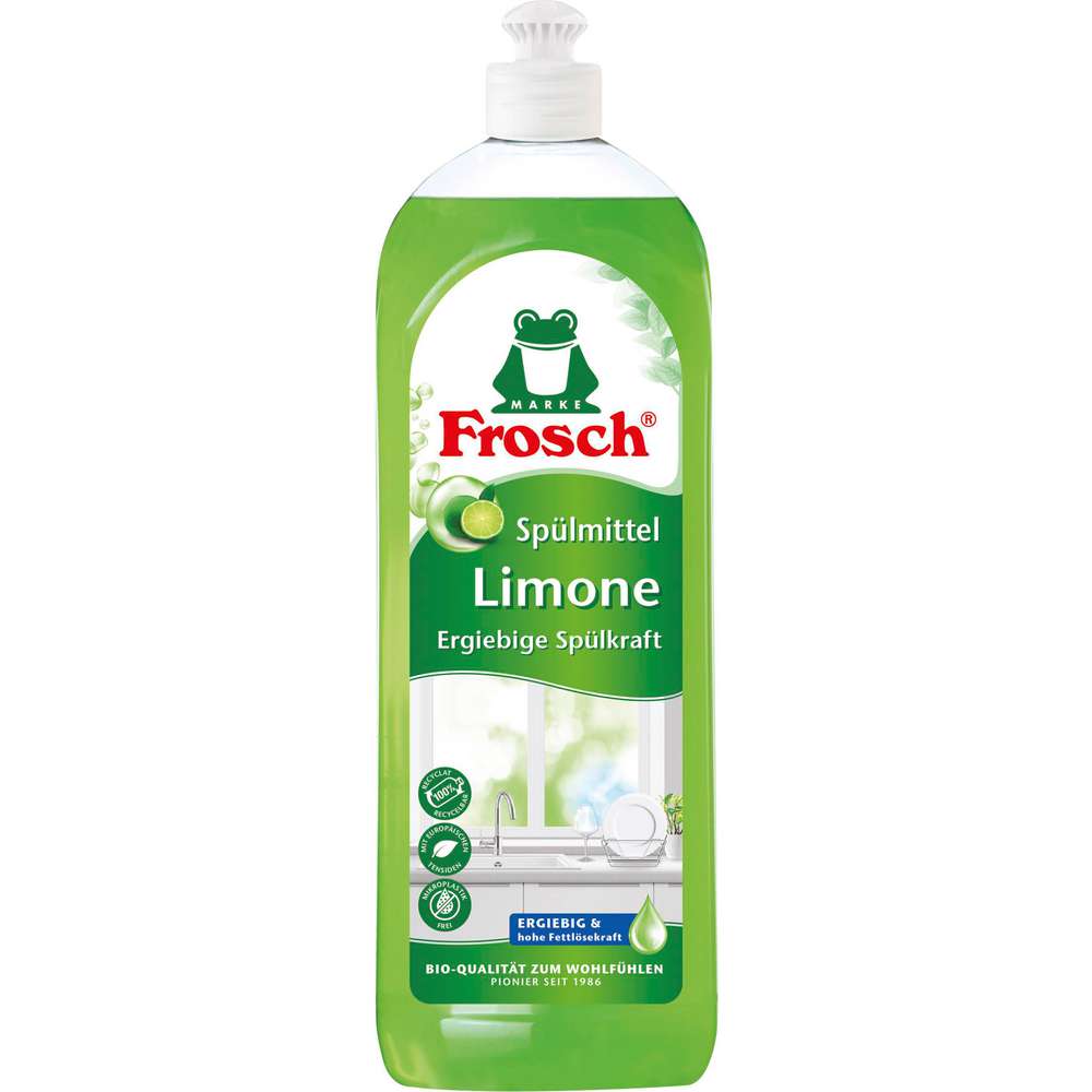 Produktabbildung Frosch Geschirrspülmittel, Limone