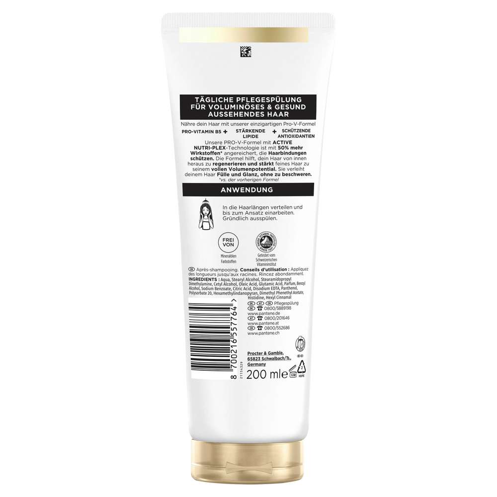 Produktabbildung Pantene Pro-V Spülung, Volumen Pur