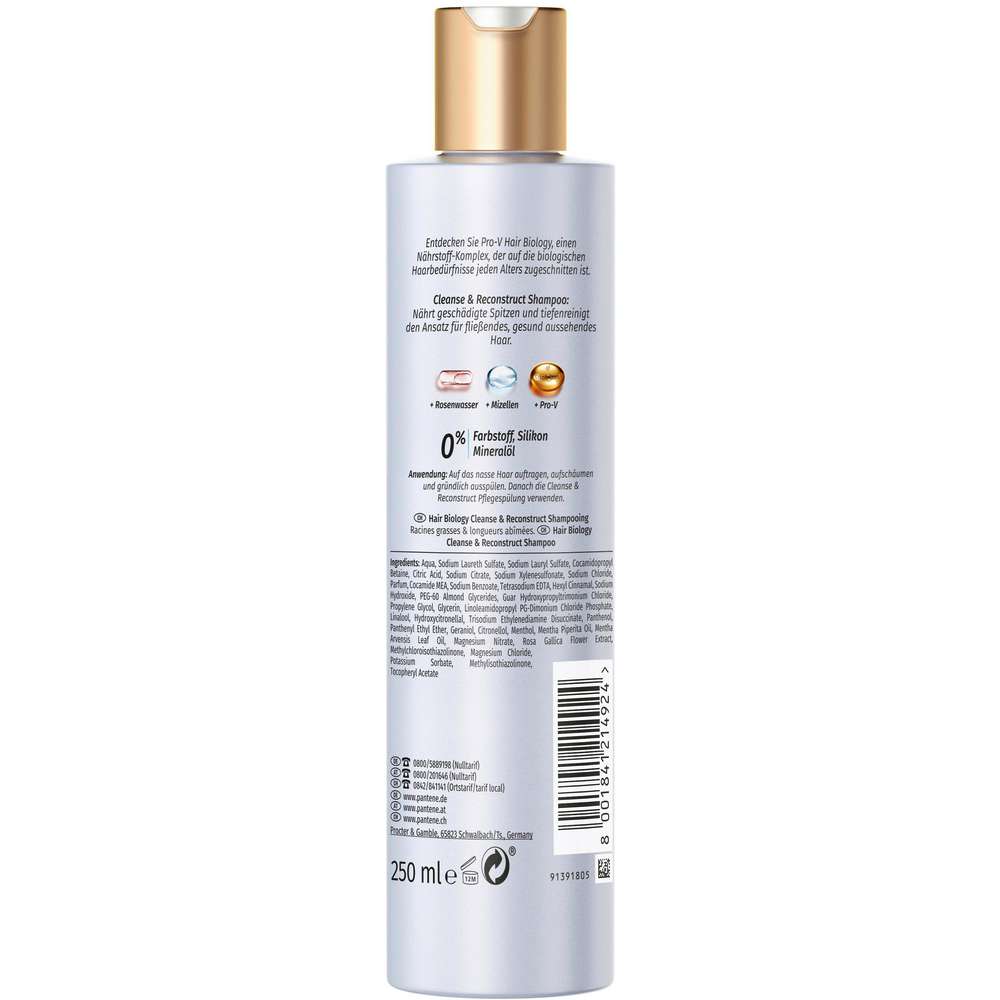 Produktabbildung Hair Biology Shampoo Cleanse & Reconstruct