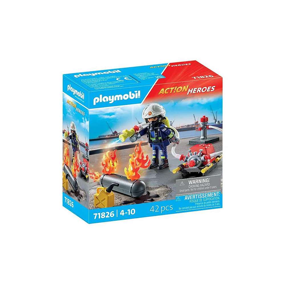Produktabbildung Playmobil 71826 Löschung eines Gastanks