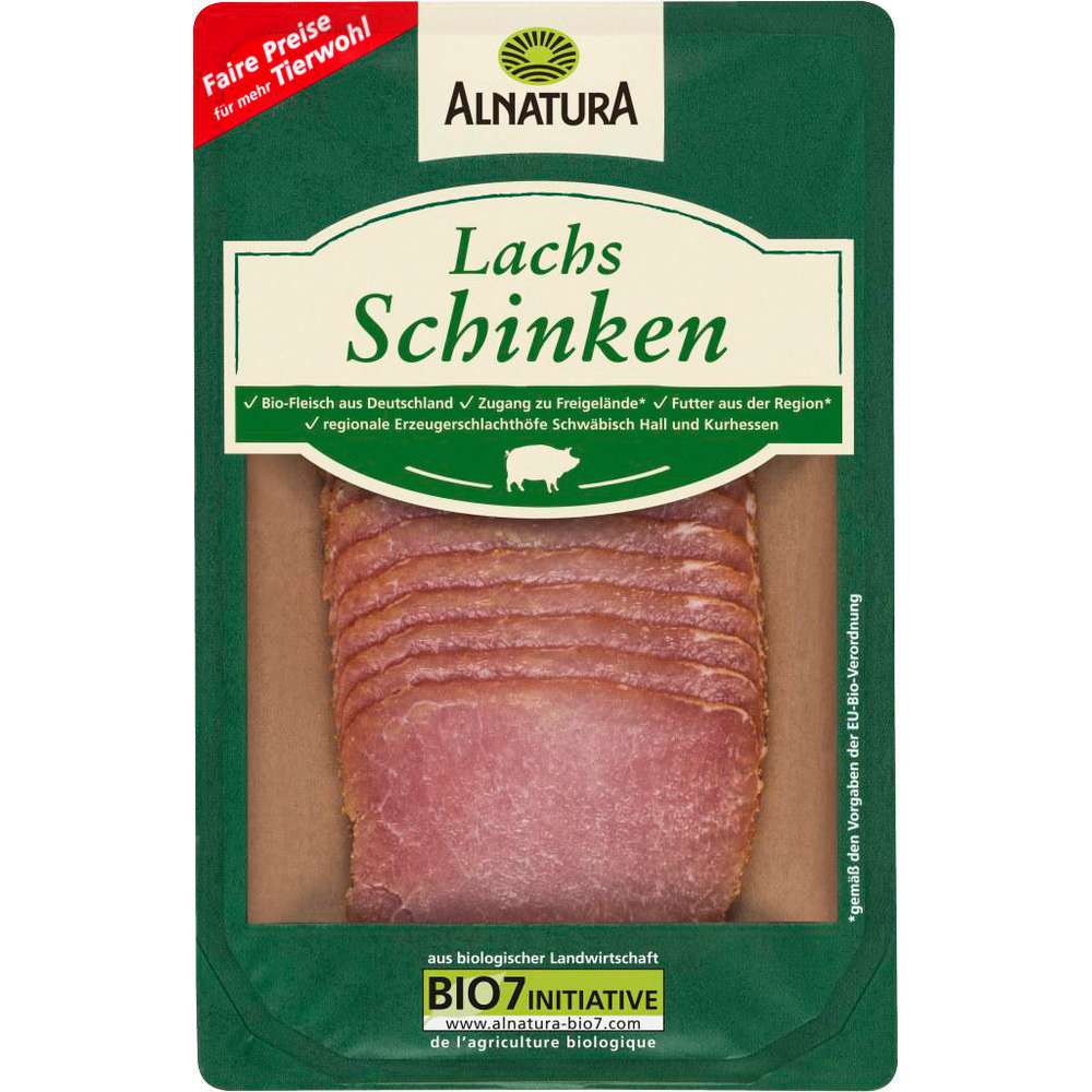 Produktabbildung Alnatura Bio Lachsschinken