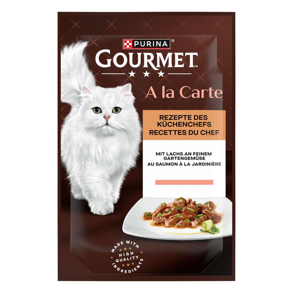 Produktabbildung Purina Katzen-Nassfutter Gourmet A la Carte, Lachs