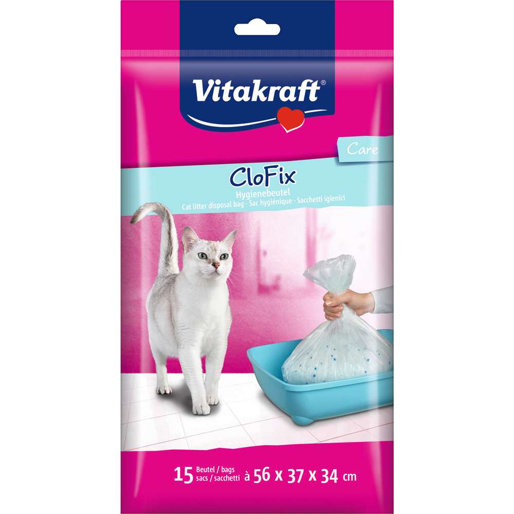 Produktabbildung Vitakraft Katzen Hygienebeutel Clo Fix, care