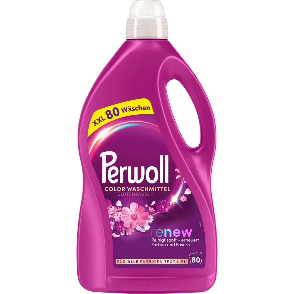 Produktabbildung Perwoll Color-Waschmittel, flüssig, Renew Blütenrausch