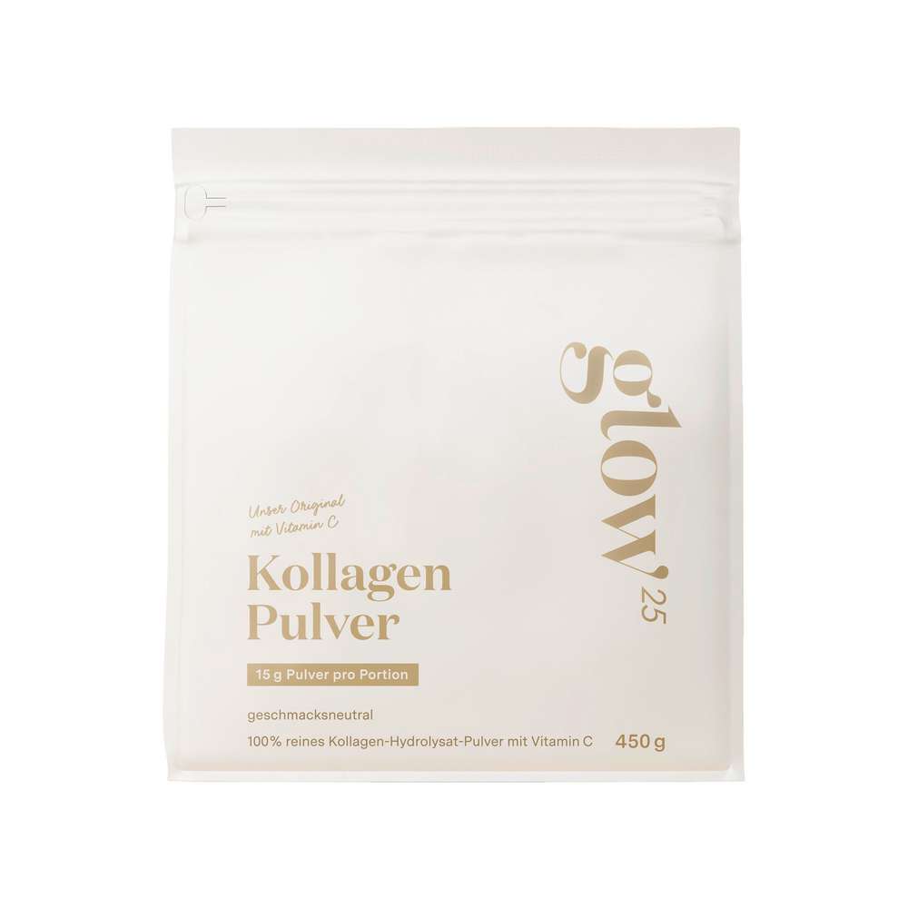 Produktabbildung glow25 Kollagenpulver mit Vitamin C
