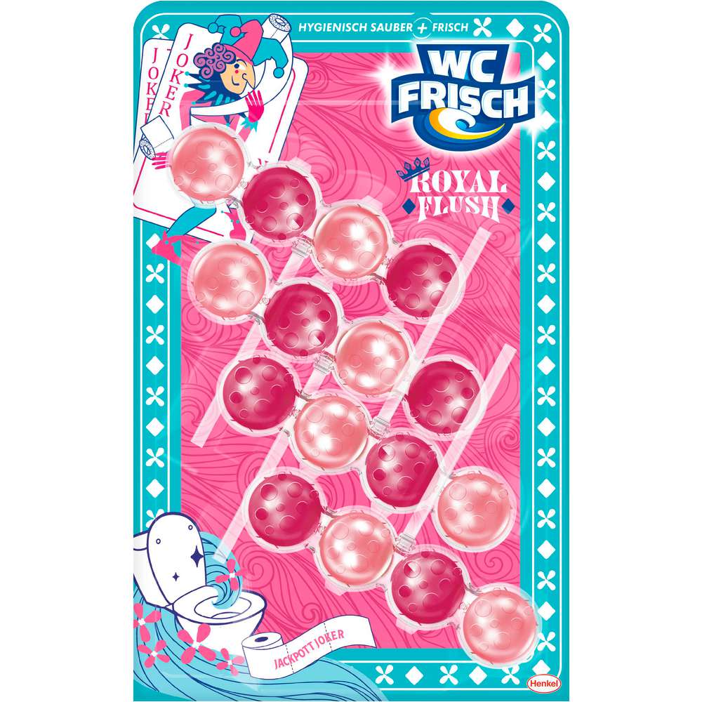 Produktabbildung WC Frisch WC-Duftspüler Kraft Aktiv, Jackpott Joker