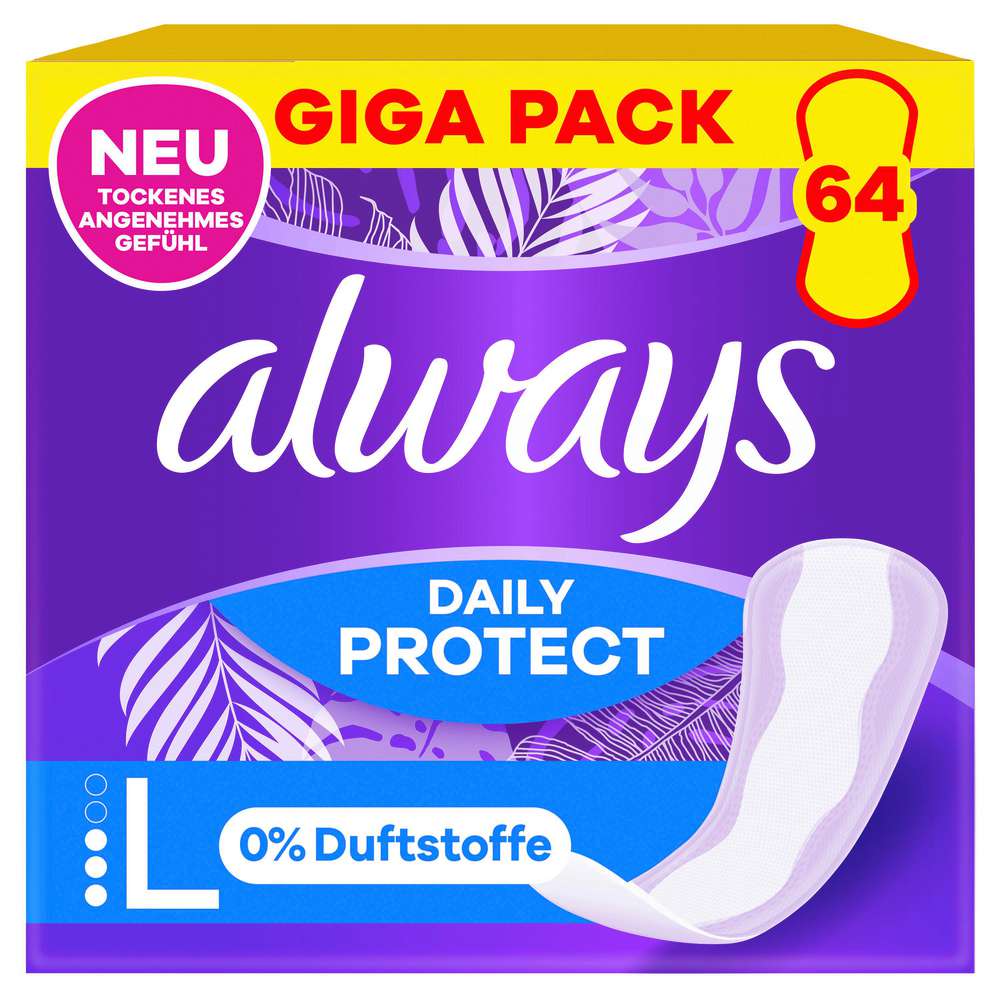 Produktabbildung Always Daily Protect Slipeinlagen Long