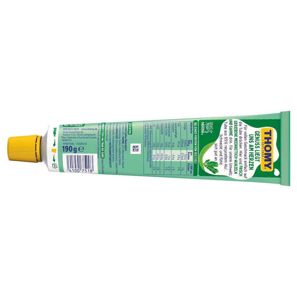 Produktabbildung Thomy Gourmet Sahne Meerrettich, mild