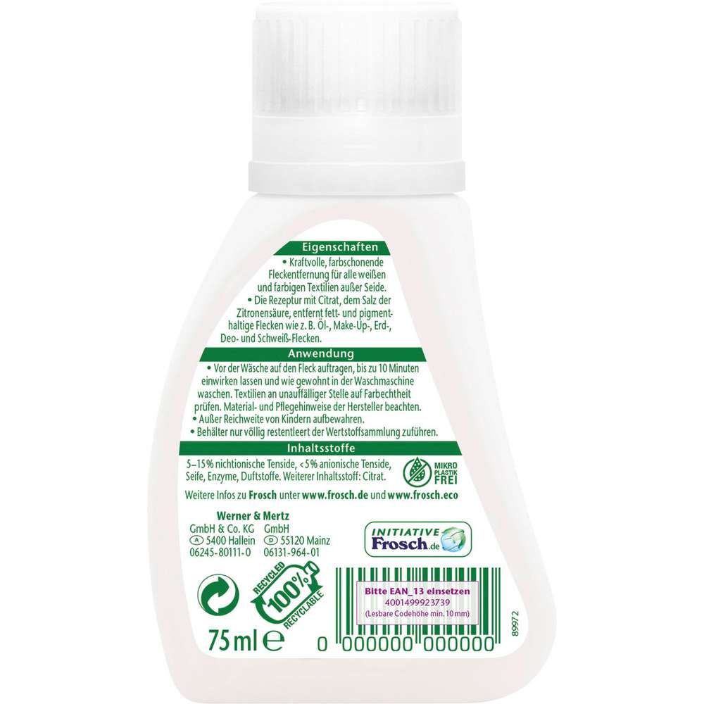 Produktabbildung Frosch Flecken Zwerg, Citrus