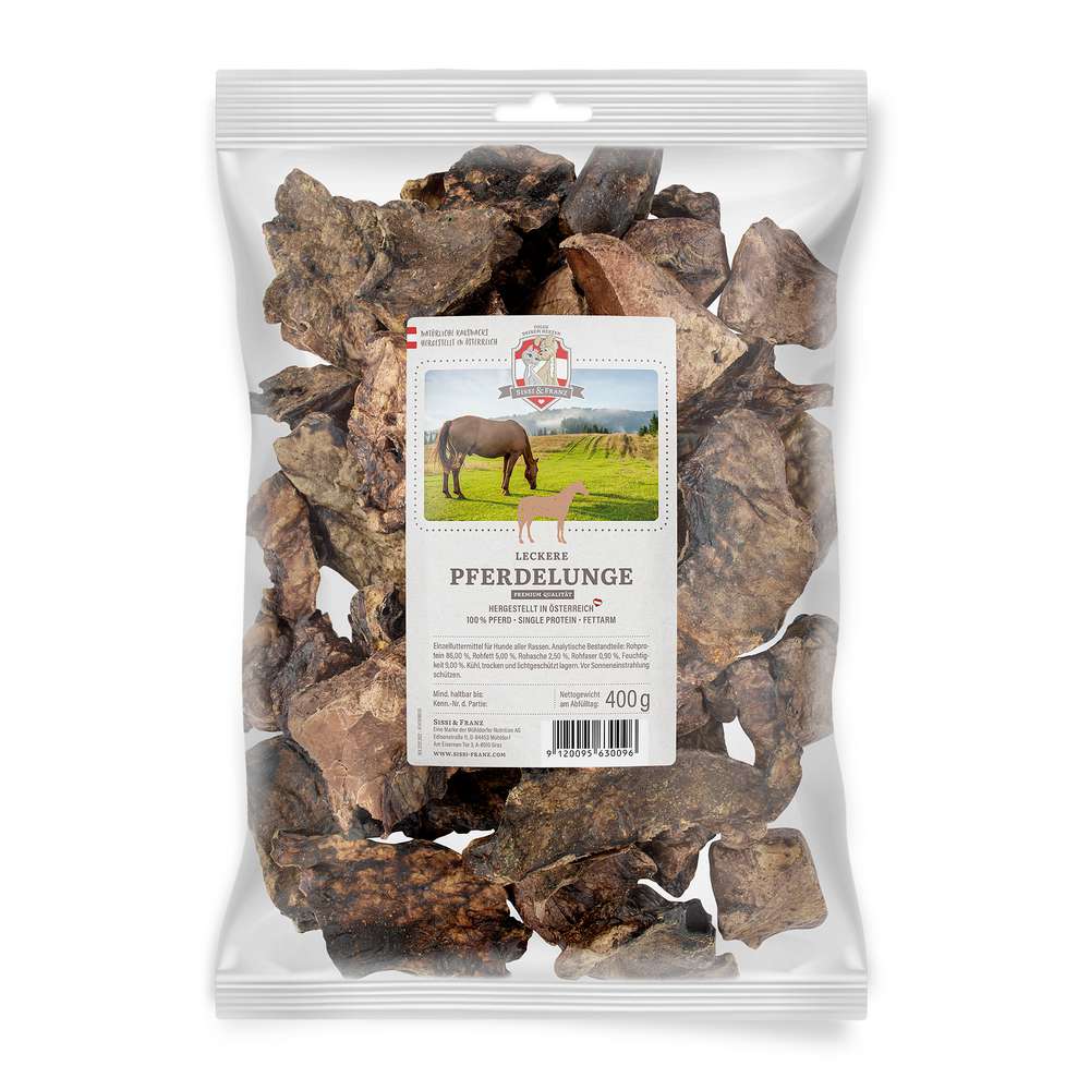 Produktabbildung Mühldorfer Hunde-Snack, Pferdelunge