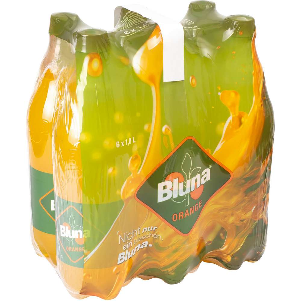 Produktabbildung Bluna Orangen-Limonade (6x 1,000 Liter)
