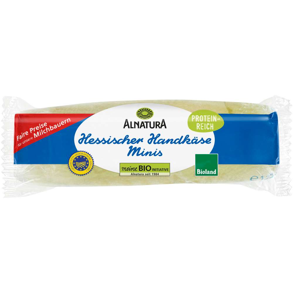 Produktabbildung Alnatura Bio Hessischer Mini Handkäse, Original