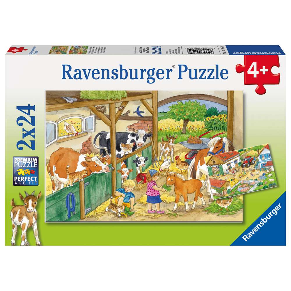 Produktabbildung Ravensburger Puzzle Fröhliches Landleben