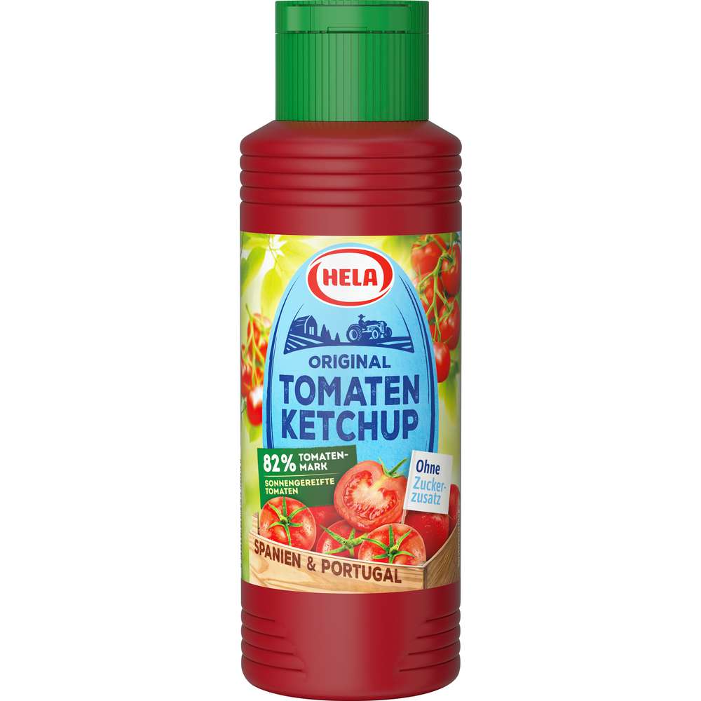 Produktabbildung Hela Tomatenketchup, ohne Zuckerzusatz