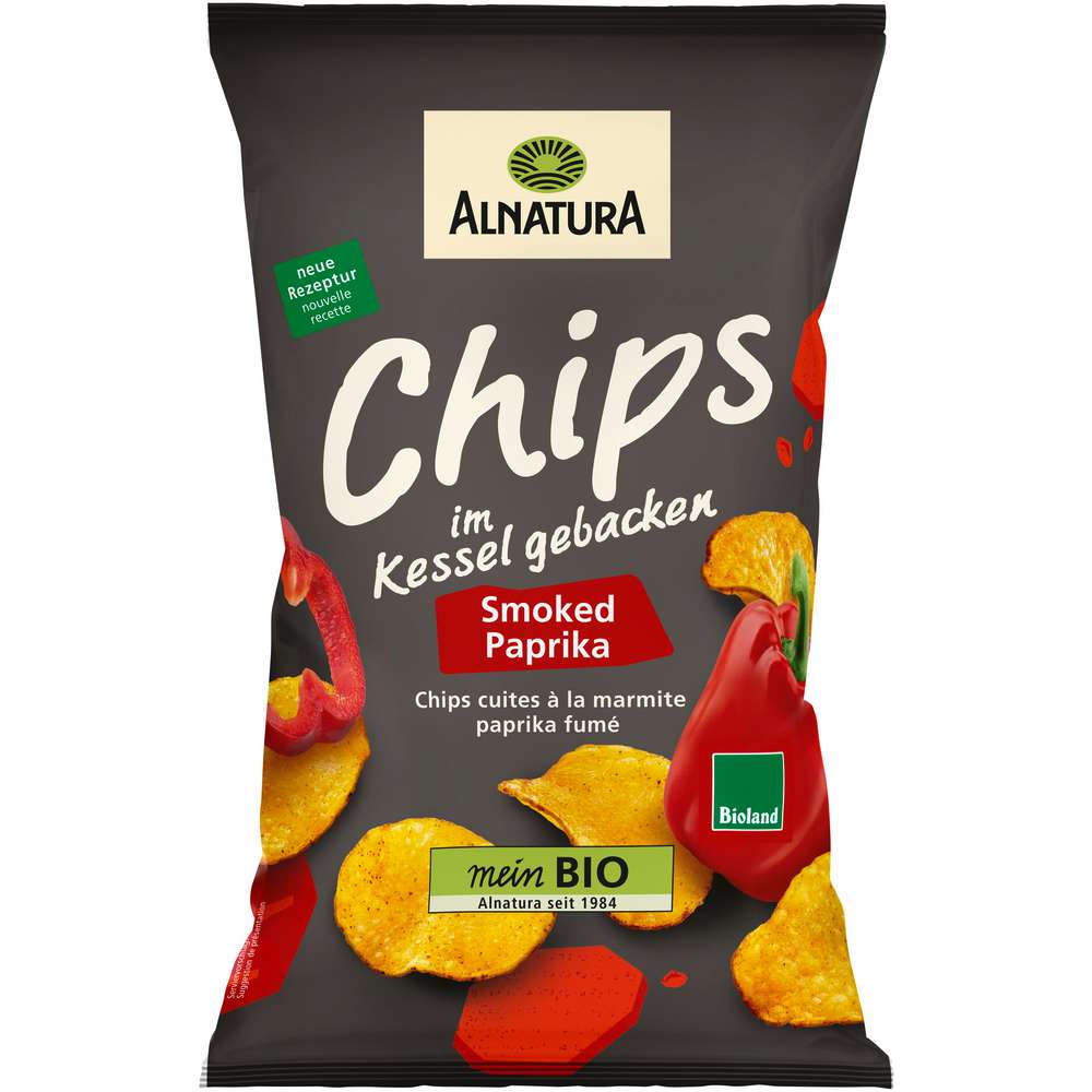 Produktabbildung Alnatura Chips im Kessel gebacken, Smoked-Paprika