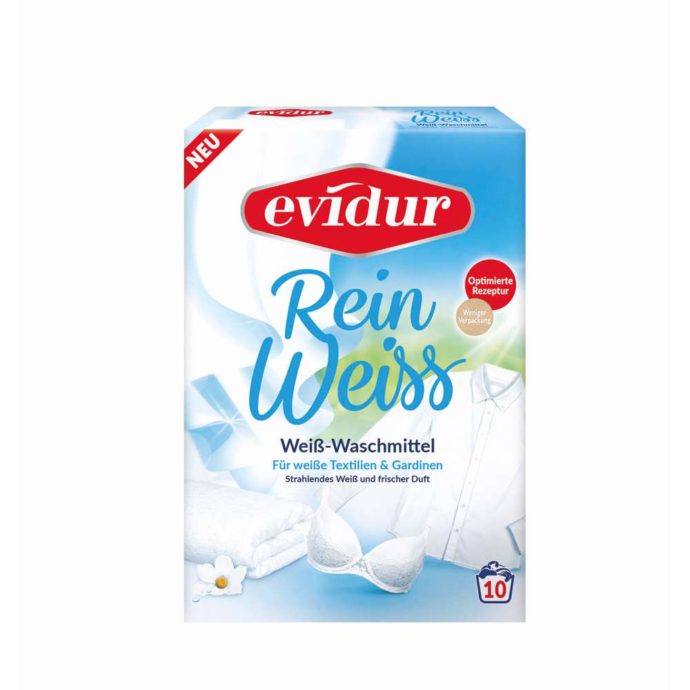 Produktabbildung Evidur Weiß-Waschmittel Gardinen