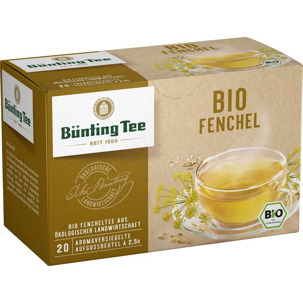 Produktabbildung Bünting Tee Bio Tee, Fenchel