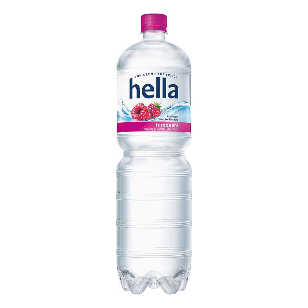 Produktabbildung hella Wasser mit Geschmack, Himbeere