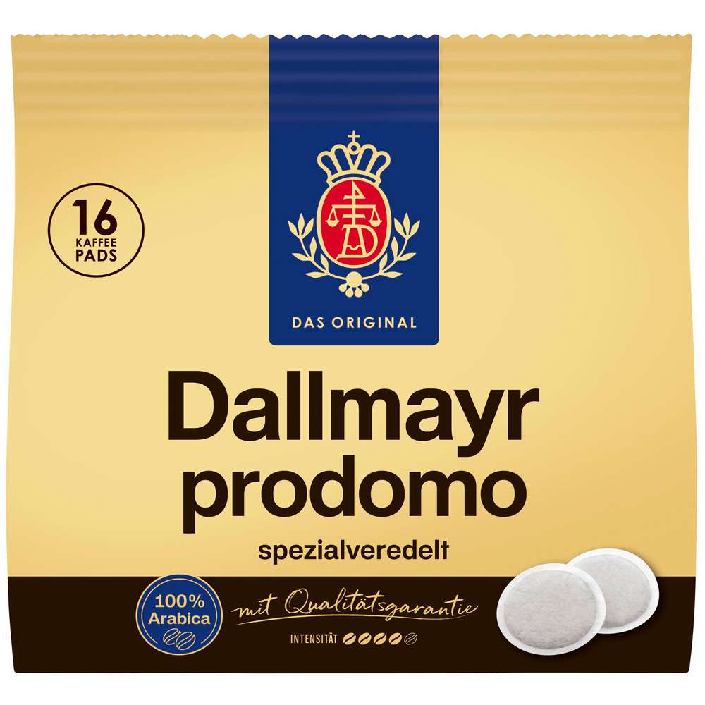 Produktabbildung Dallmayr Kaffeepads Prodomo