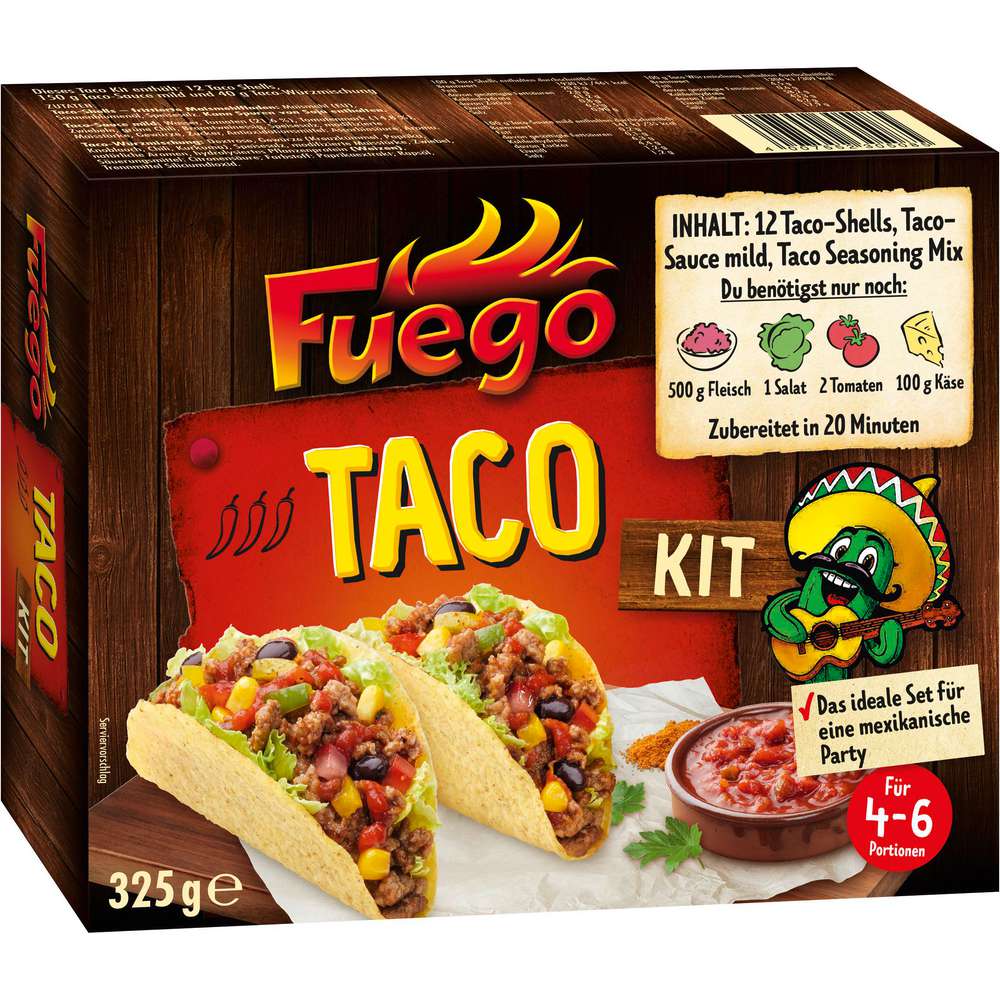 Produktabbildung Fuego Taco Kit