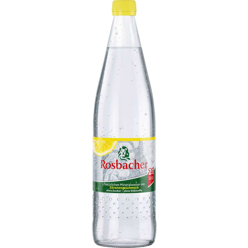 Produktabbildung Rosbacher Mineralwasser mit Zitrone