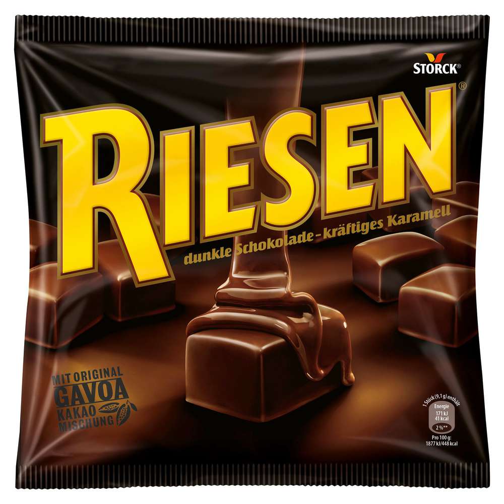 Produktabbildung Riesen Schoko-Karamellbonbons