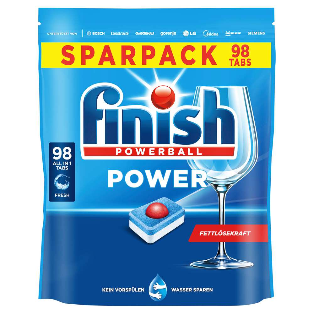 Produktabbildung Finish Spülmaschinen-Caps Power Fresh