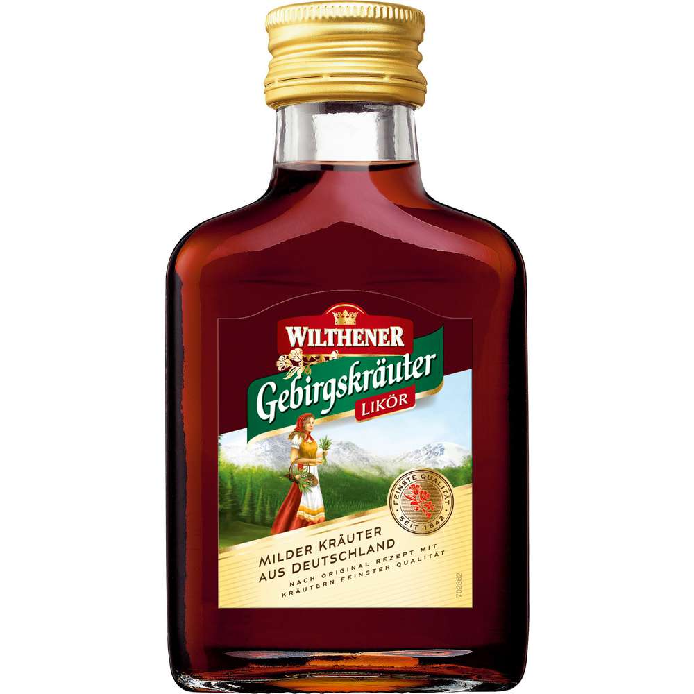 Produktabbildung Wilthener Wilthener, Gebirgskräuterlikör,  30 %