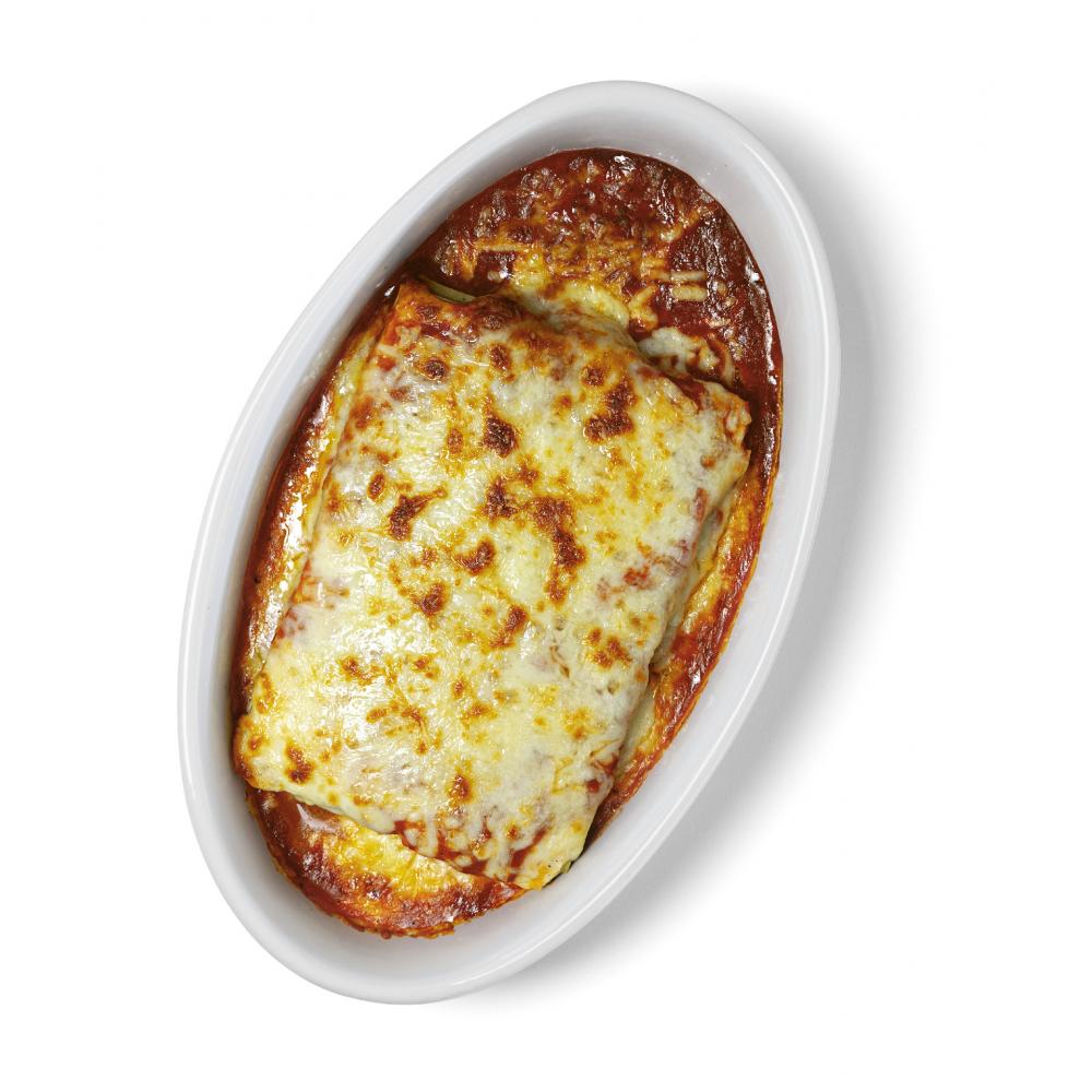 Produktabbildung keine Marke Hausgemachte Lasagne mit kleinem Blattsalat