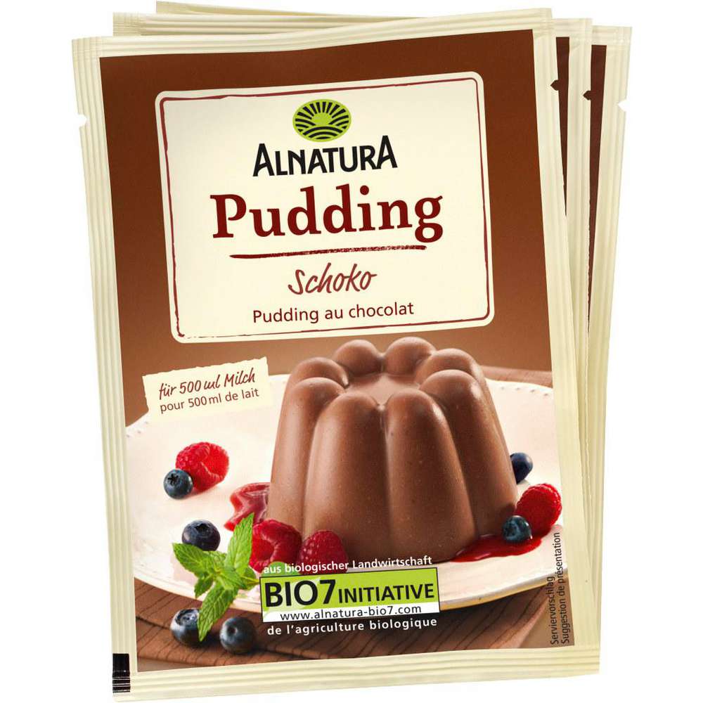 Produktabbildung Alnatura Puddingpulver, Schokolade