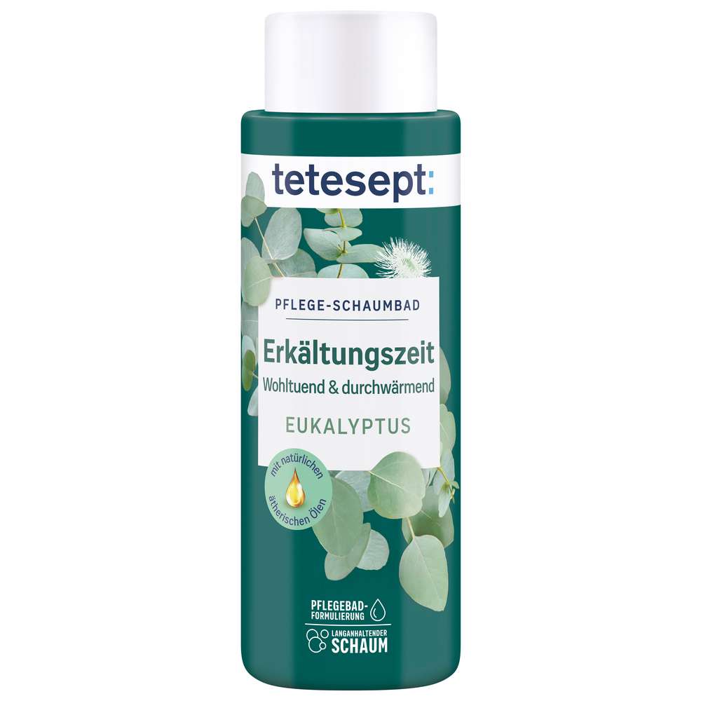 Produktabbildung tetesept Schaumbad, Erkältungszeit