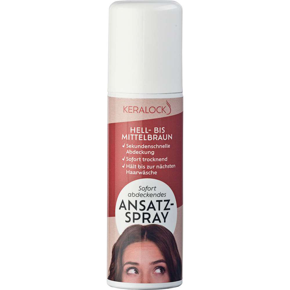 Produktabbildung Keralock Ansatzspray, Hell-Mittelbraun
