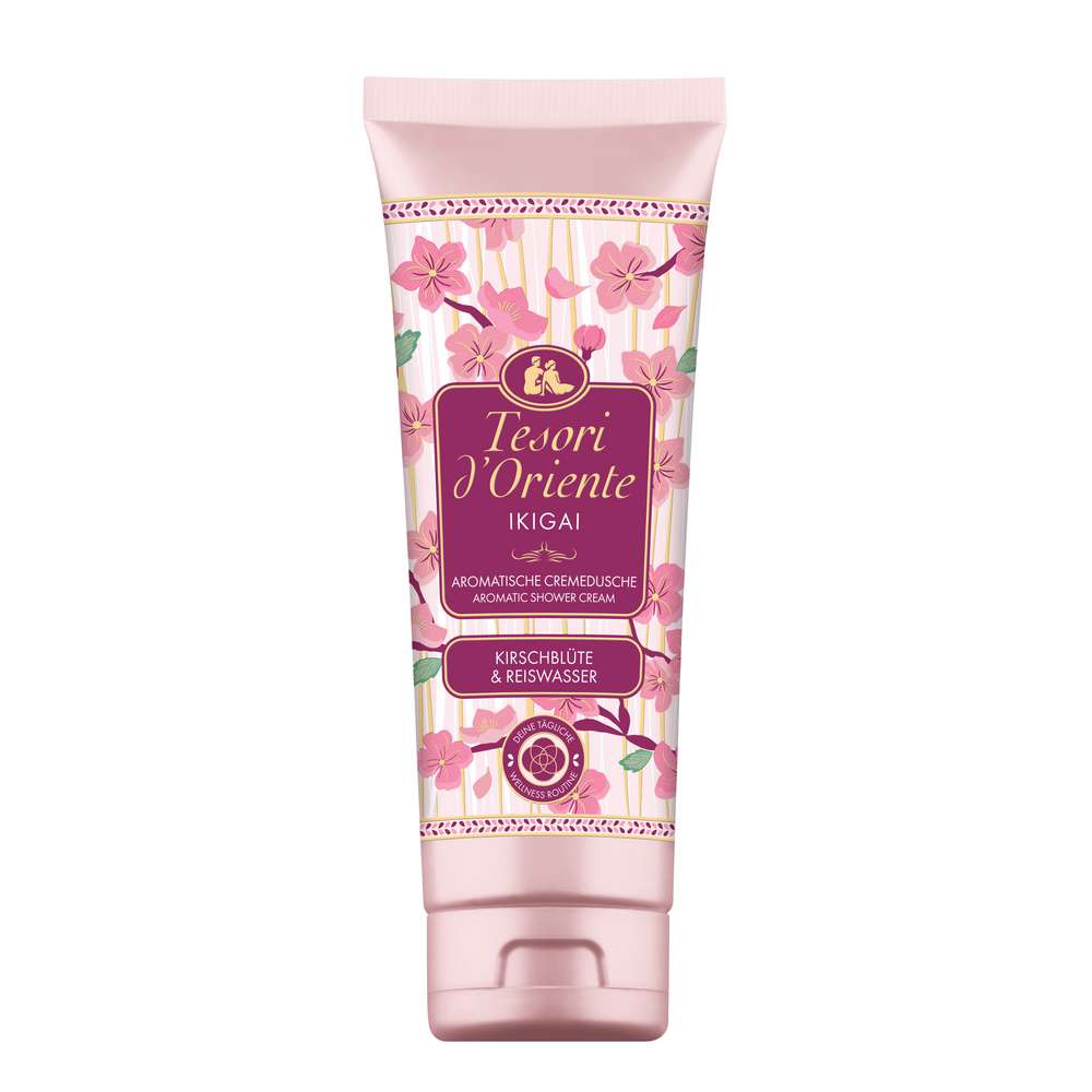 Produktabbildung Tesori d´Oriente Cremedusche Ikigai, Kirschblüte & Reiswasser