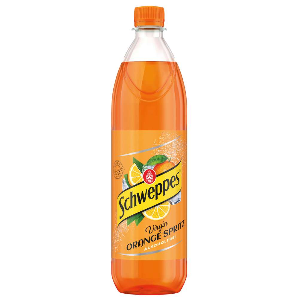 Produktabbildung Schweppes Virgin Orange Spritz