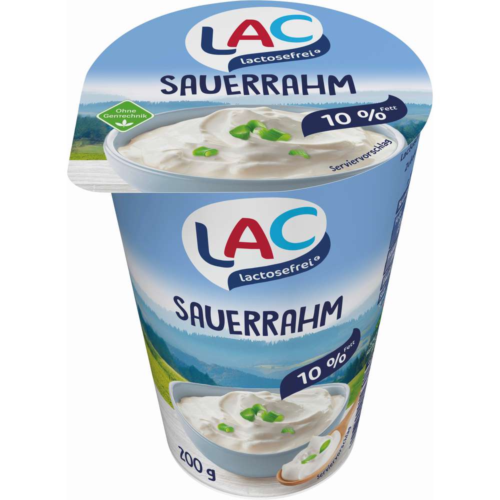 Produktabbildung LAC Frischer Sauerrahm 10%, laktosefrei