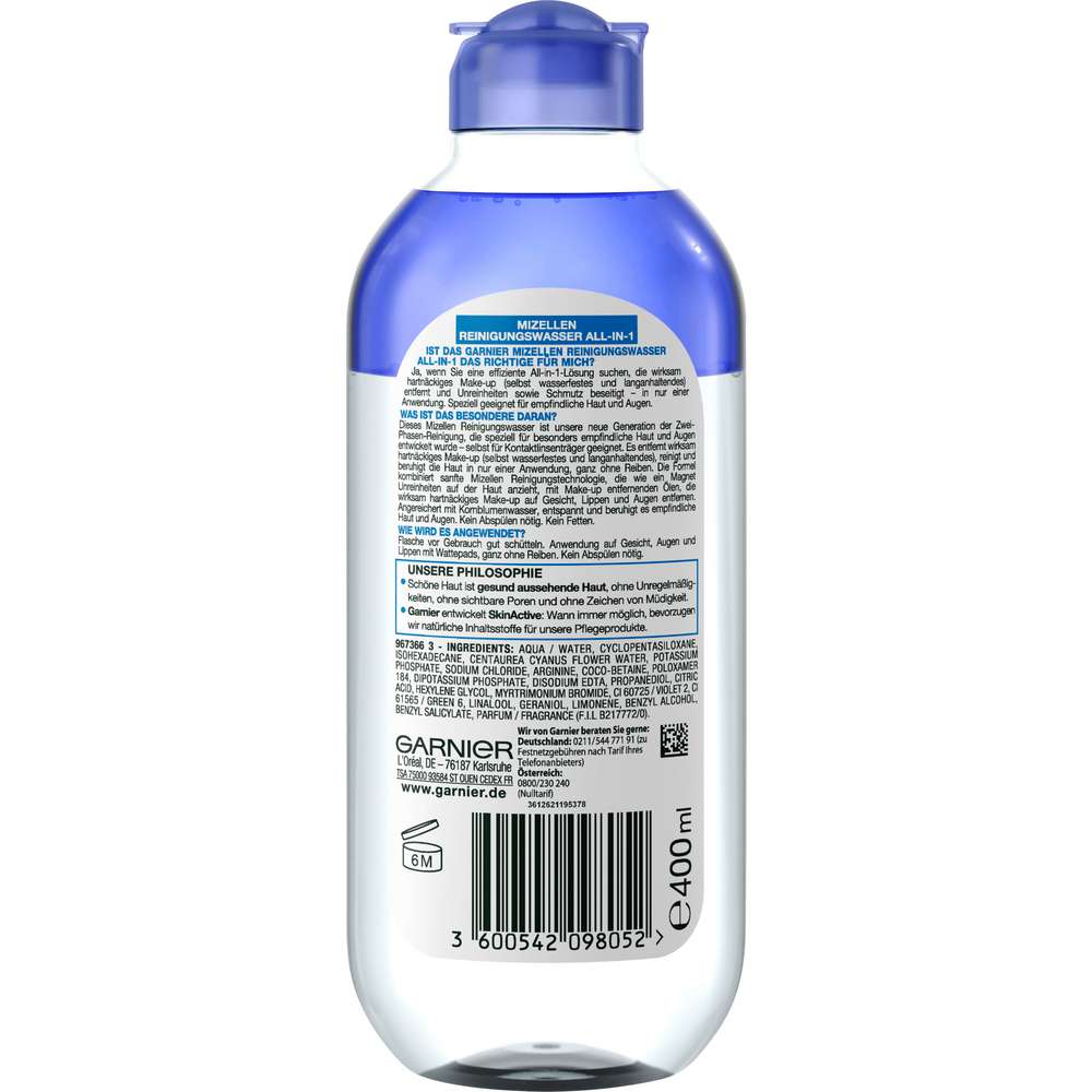 Produktabbildung Garnier Skin Active Mizellen Reinigungswasser
