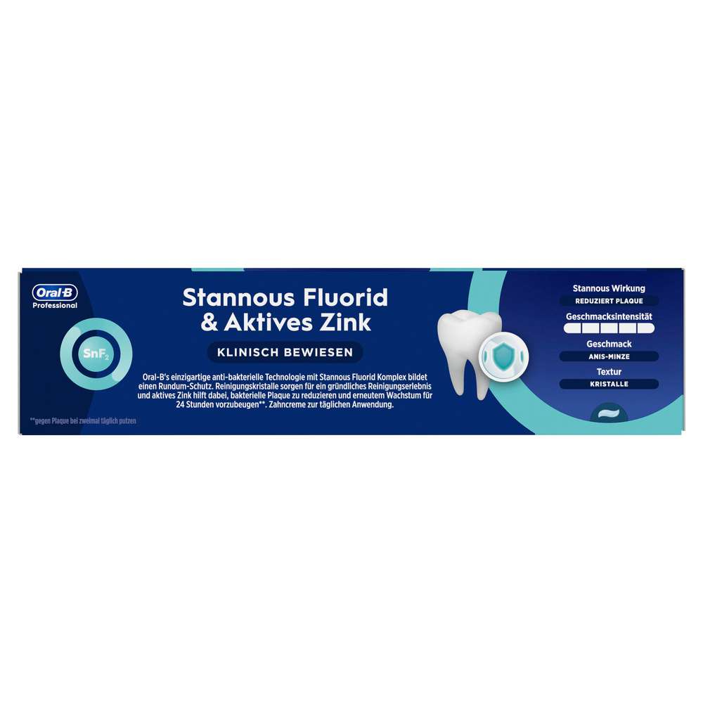 Produktabbildung Oral-B Professional Zahncreme, Plaque Prophylaxe