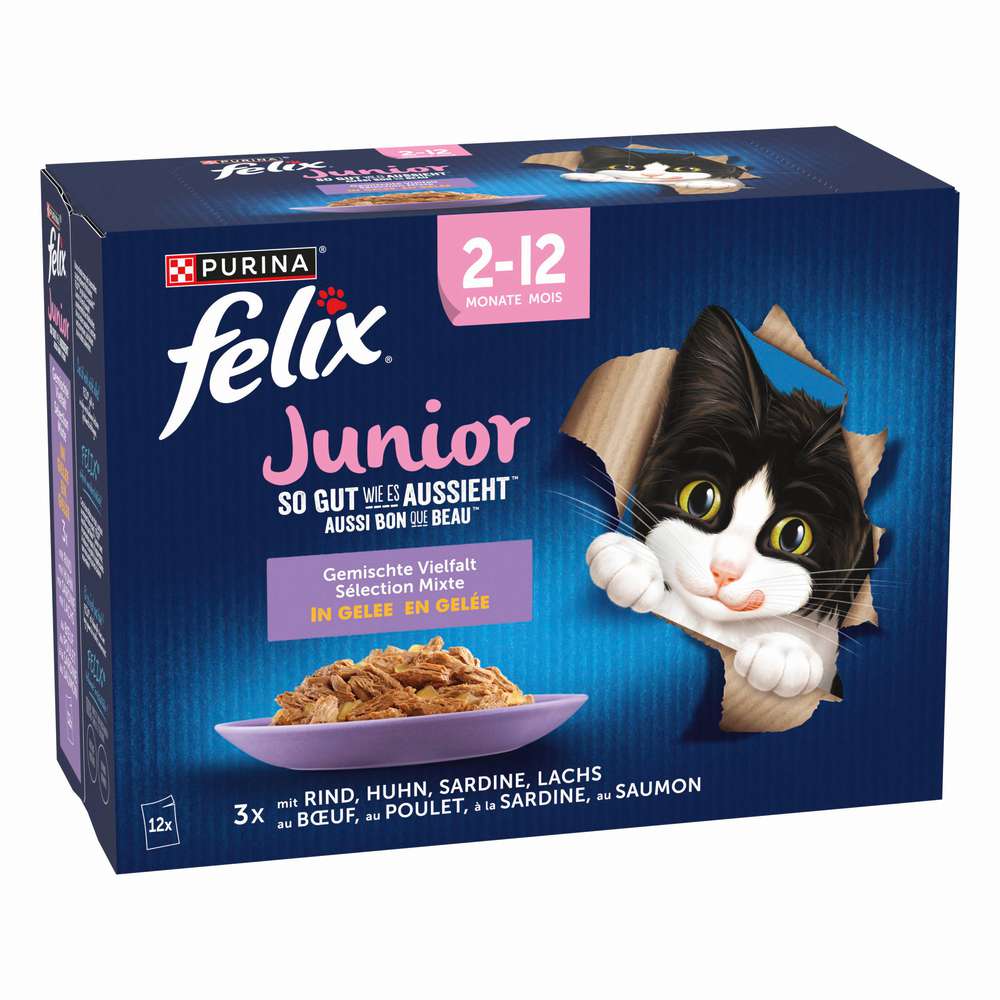 Produktabbildung Purina Katzen-Nassfutter Kitten,  Gemischte Vielfalt