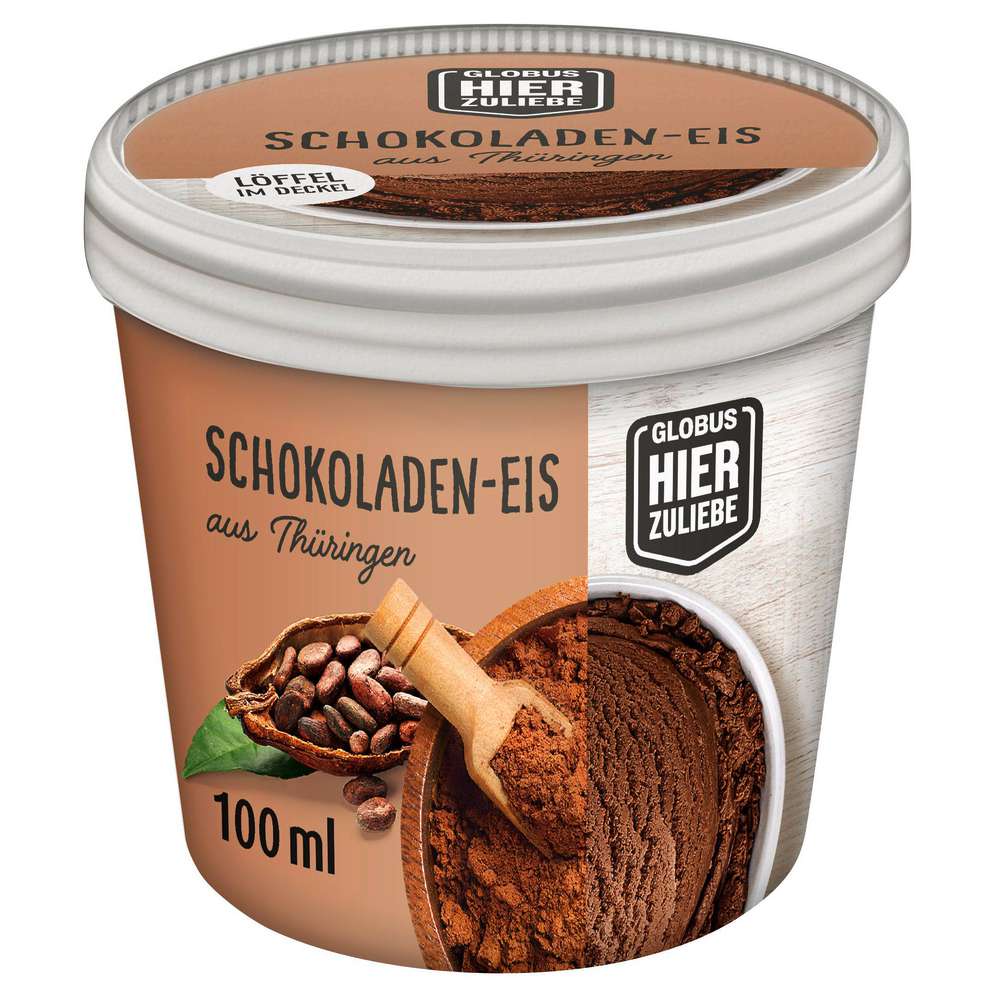 Produktabbildung GLOBUS HierZuliebe Eis, Schokolade