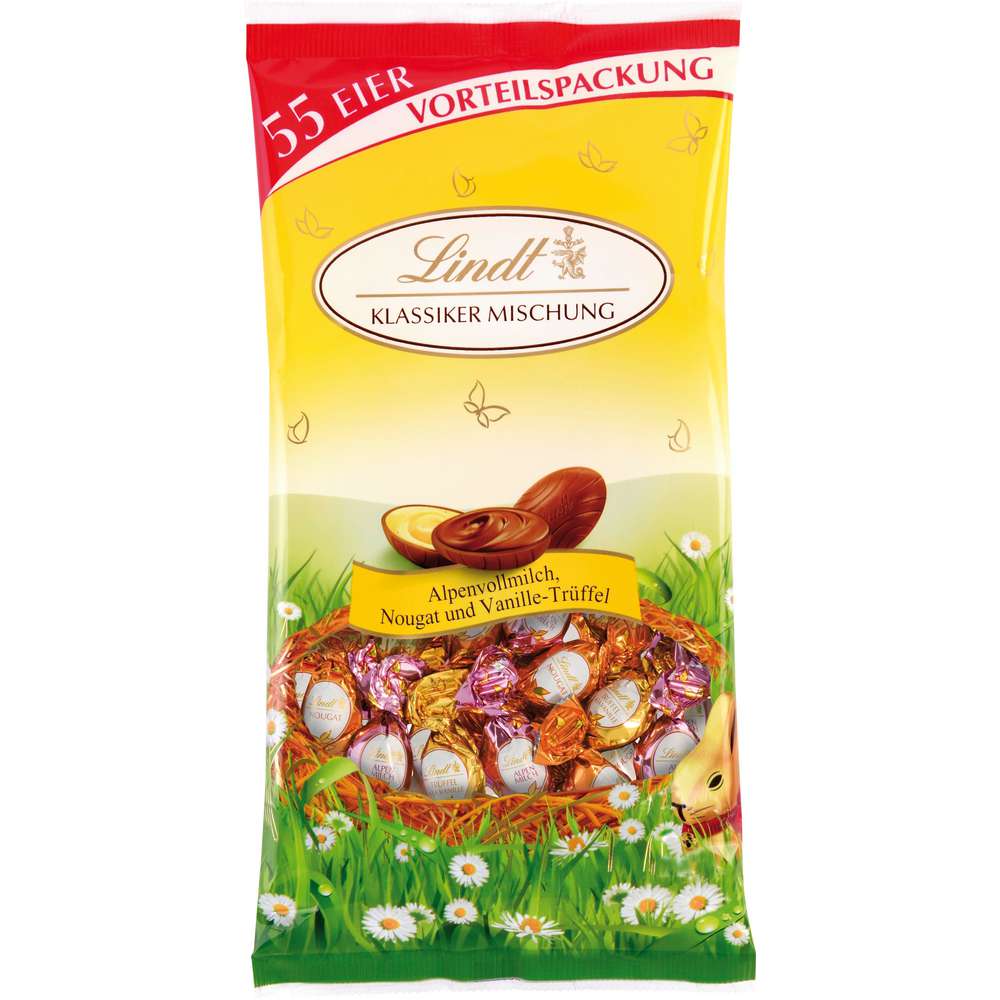 Produktabbildung Lindt Schoko-Ostereier Klassiker-Mischung