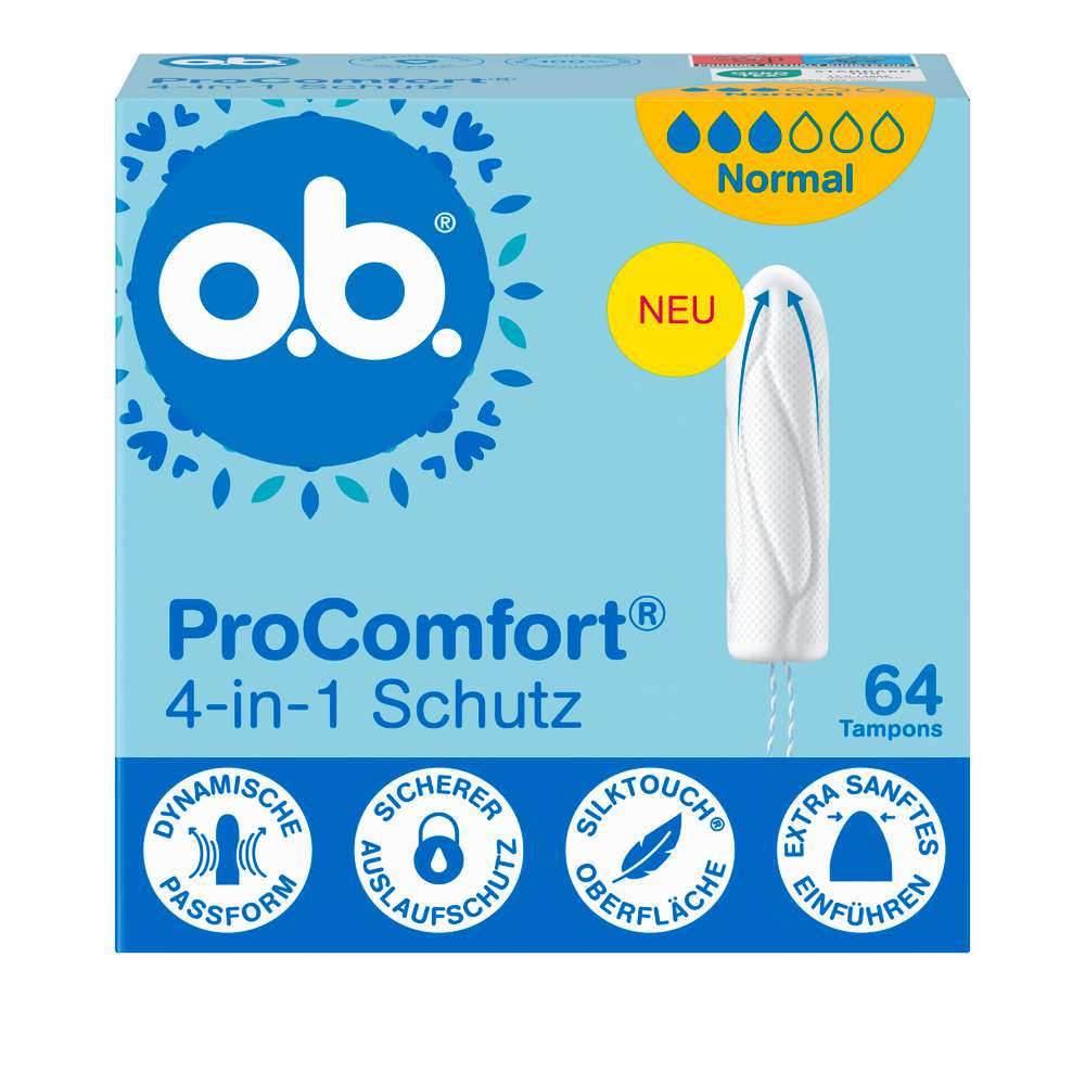 Produktabbildung o.b. Tampons Pro Comfort, Normal