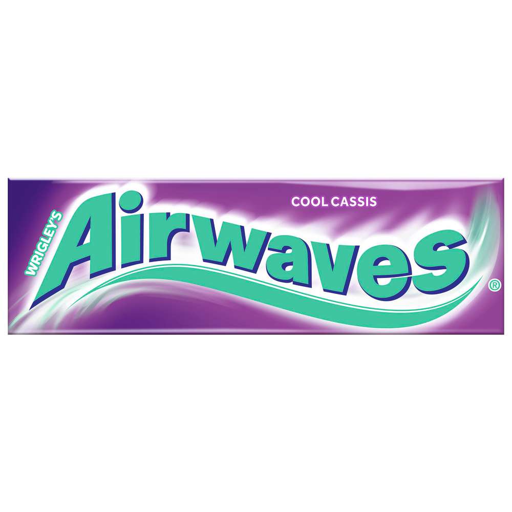 Produktabbildung Airwaves Kaugummi Cassis