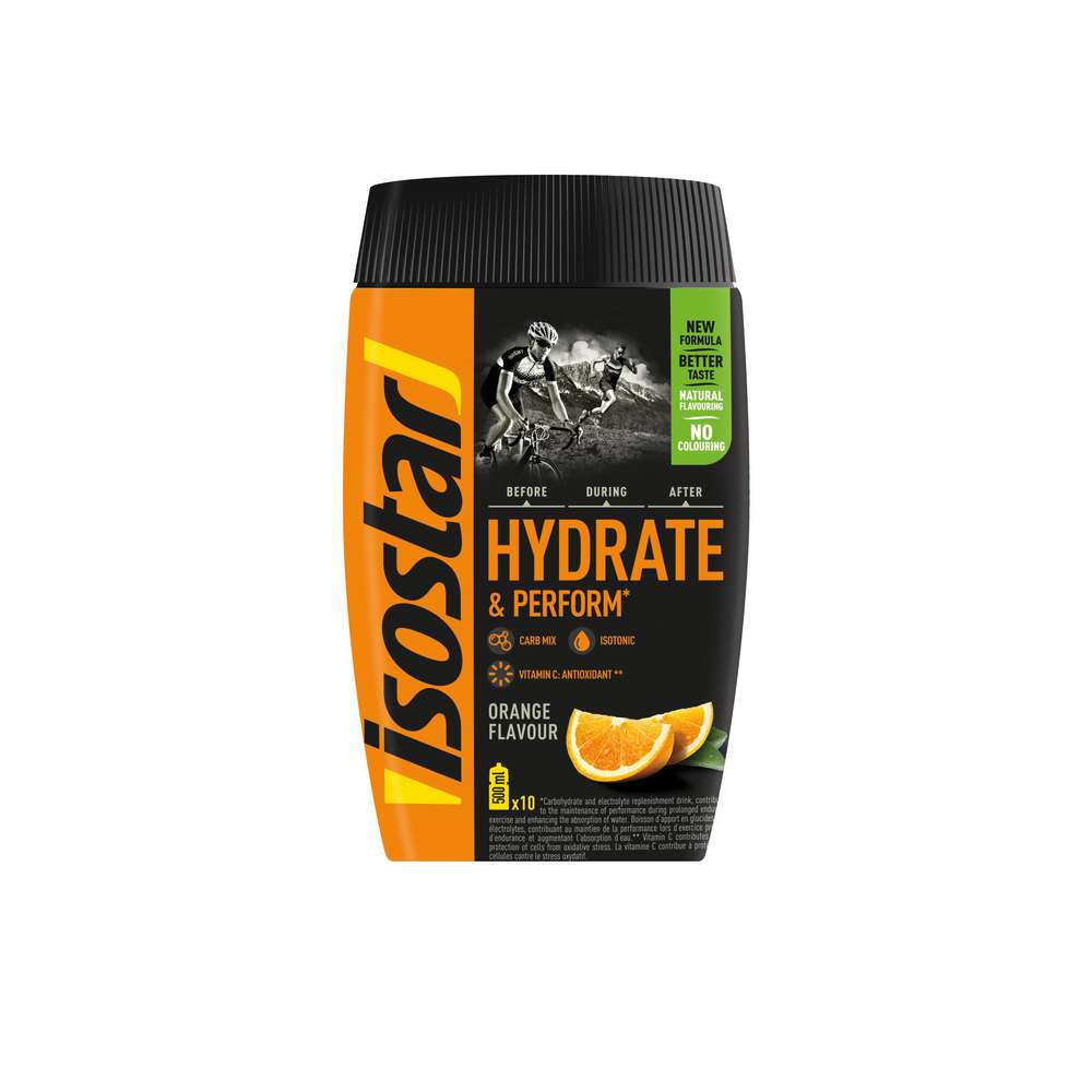Produktabbildung Isostar Trinkpulver Hydrate & Perform , Orange, isotonisch