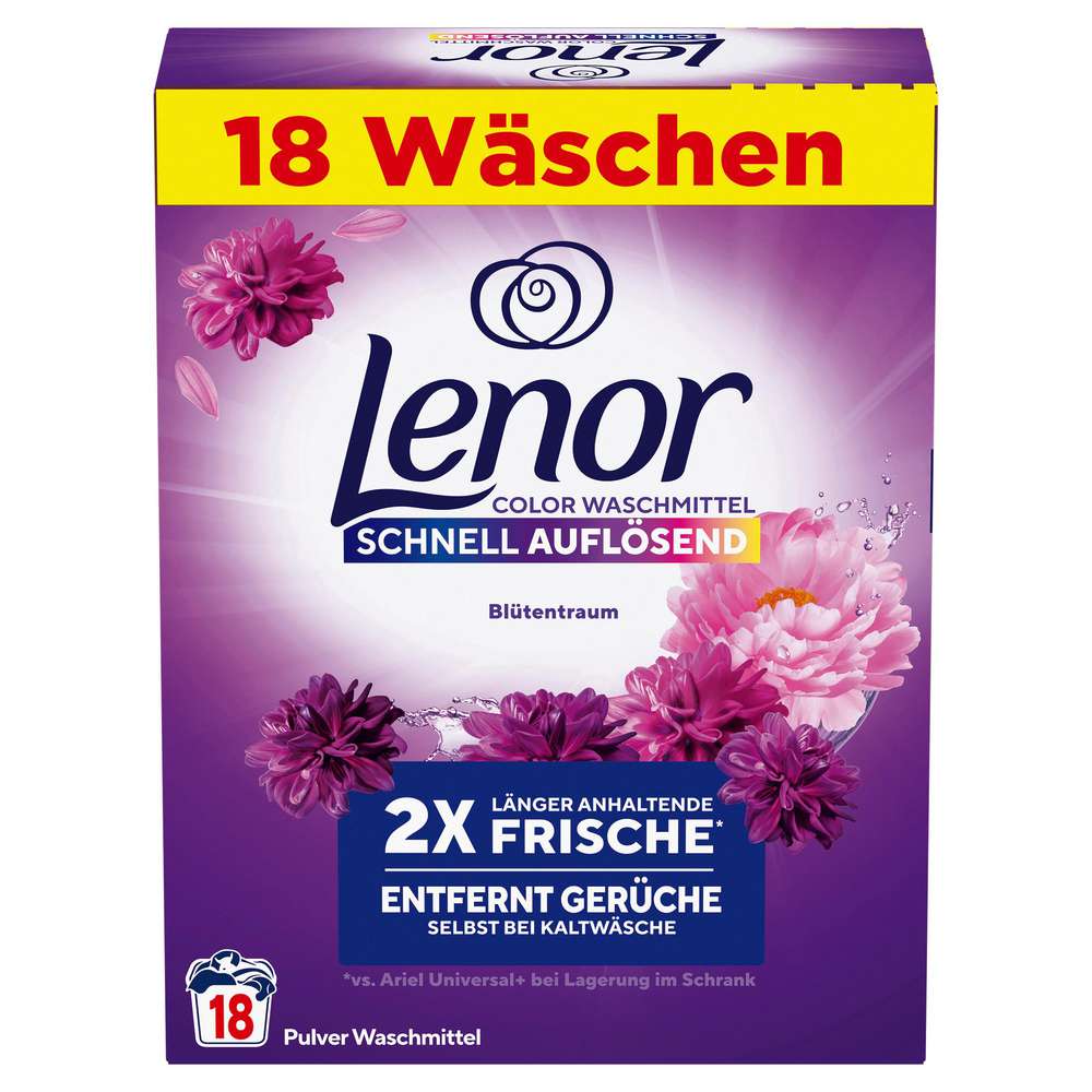 Produktabbildung Lenor Color-Waschmittel Pulver, Blütentraum