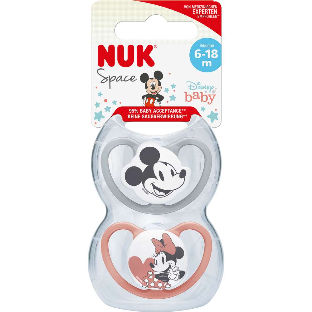 Produktabbildung Nuk Flaschensauger, Disney Mickey Space, 6-18 Monate