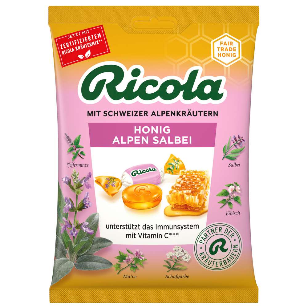 Produktabbildung Ricola Bonbons Honig Alpen-Salbei