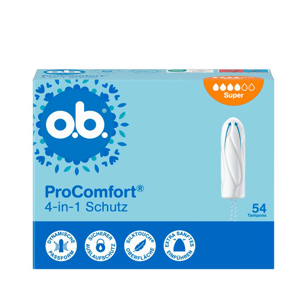 Produktabbildung o.b. Tampons Pro Comfort, Super